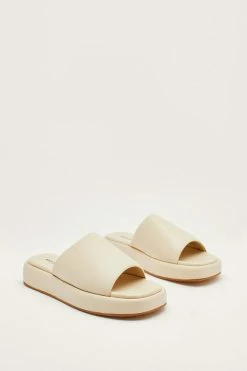 Leather Flatform Mules 6 Leather Flatform Mules -Nasty Gal Sales Store Sales womens off20white leather flatform mules 2