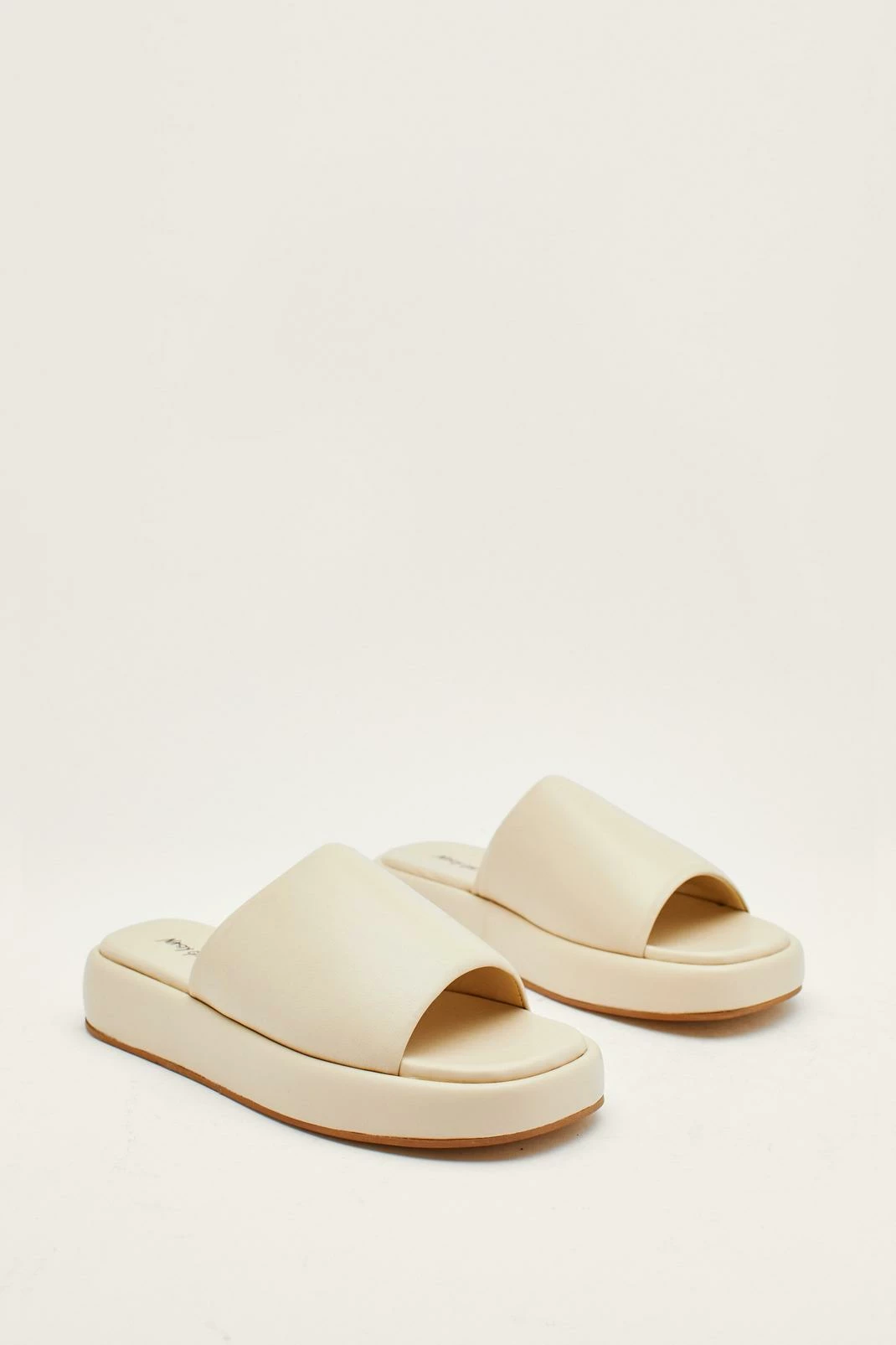 Leather Flatform Mules 3 Leather Flatform Mules - Image 3