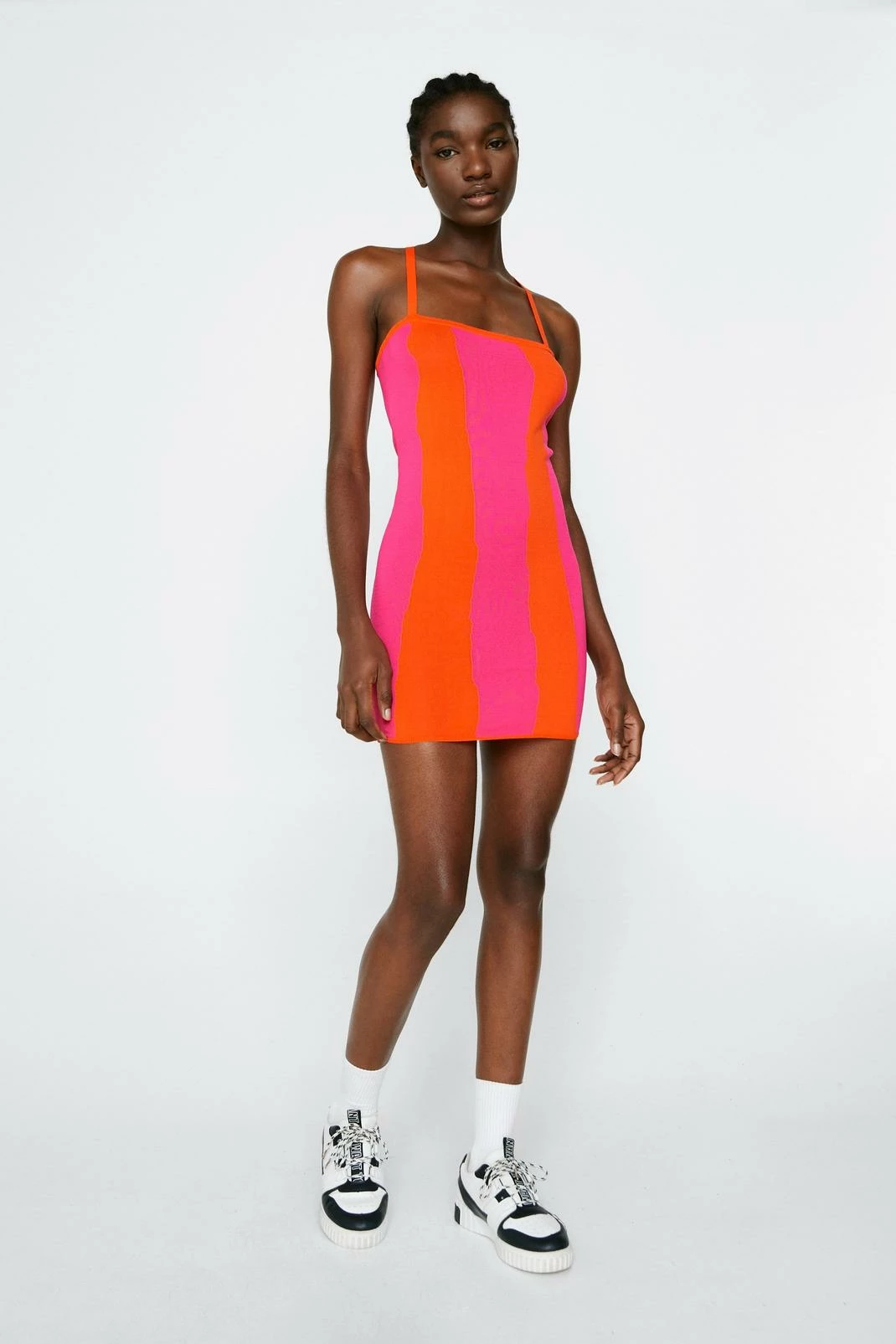 Premium Knitted Rib Mini Dress 1 Premium Knitted Rib Mini Dress