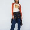 Soul Mate Contrast Sleeve Ringer Tee