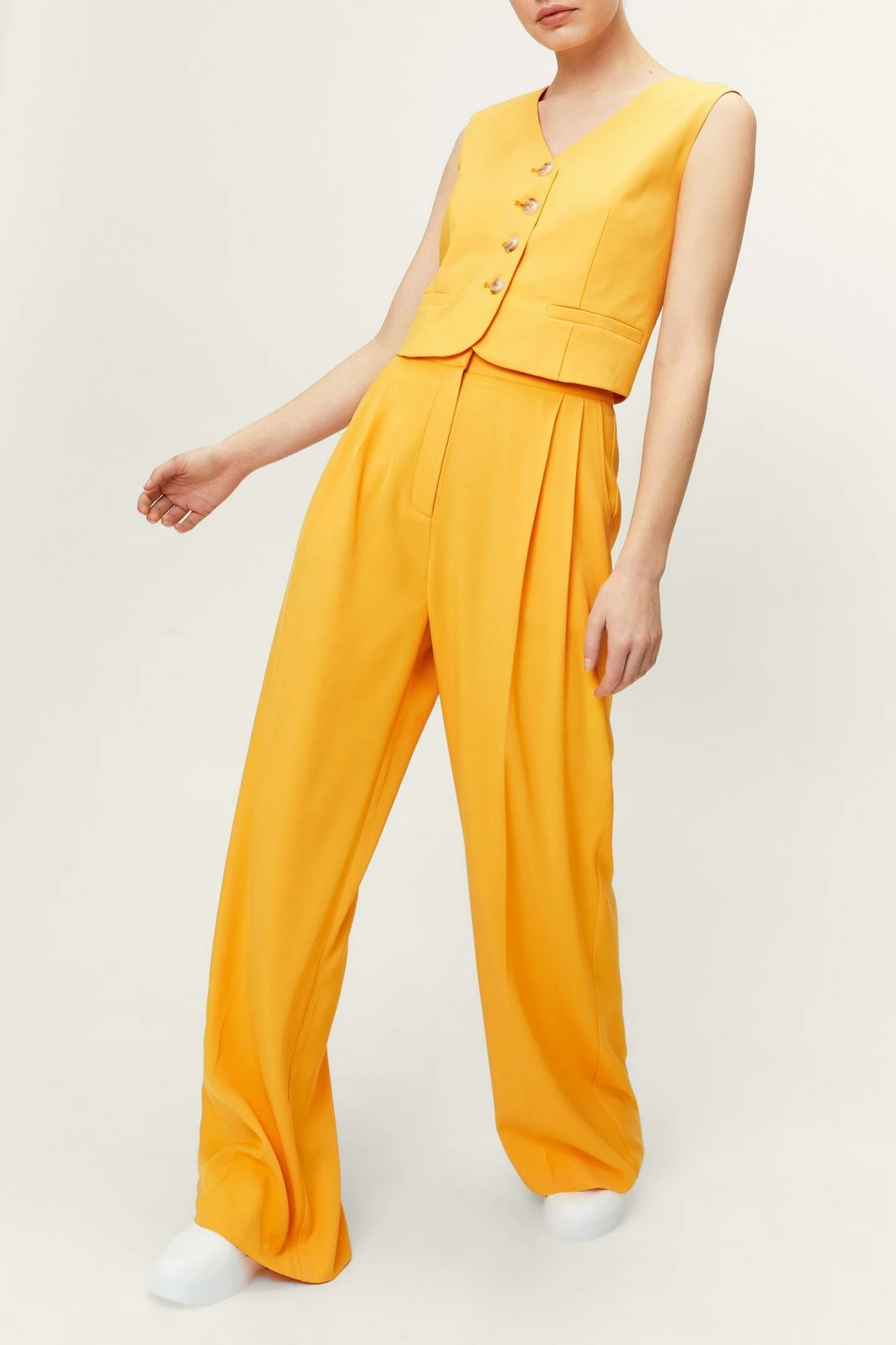Tailored High Waisted Wide Leg Pants 12 Tailored High Waisted Wide Leg Pants - Image 12