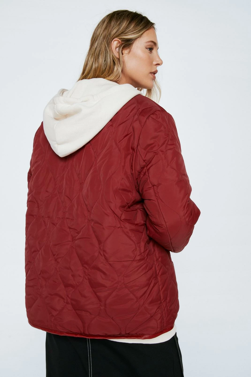 Reversible Teddy Lined Quilted Jacket 6 Reversible Teddy Lined Quilted Jacket - Image 6