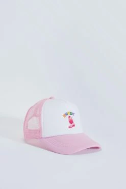 Alternative view of Howdy Western Boots Embroidery Trucker Hat