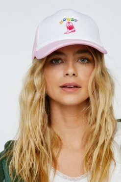 Howdy Western Boots Embroidery Trucker Hat
