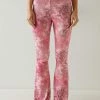 Nasty Gal X Nick Fierro Tattoo Printed Flare Pants