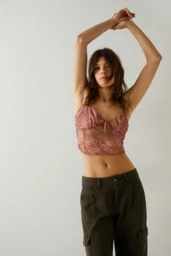 Alternative view of Nasty Gal X Nick Fierro Tattoo Printed Mesh Top