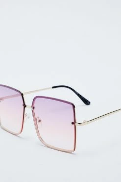 Ombre Colored Lense Oversized Sunglasses 6 Ombre Colored Lense Oversized Sunglasses -Nasty Gal Sales Store Sales womens pink ombre colored lense oversized sunglasses 2