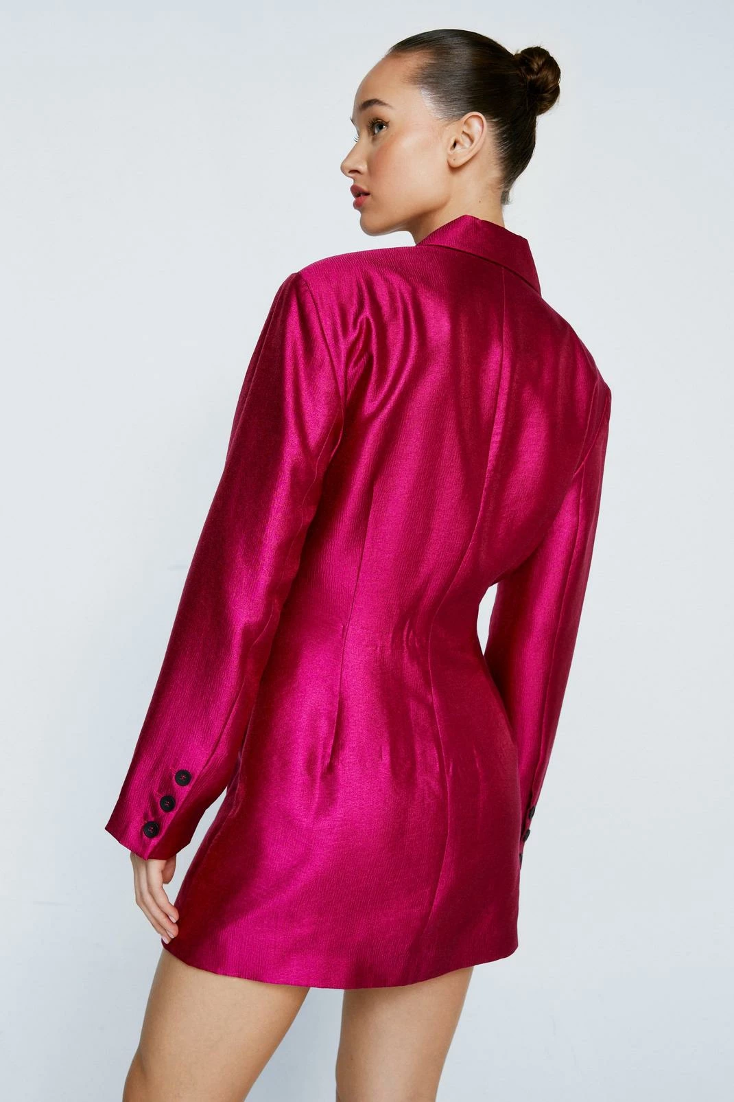 Petite Premium Tailored Blazer Dress 3 Petite Premium Tailored Blazer Dress - Image 3