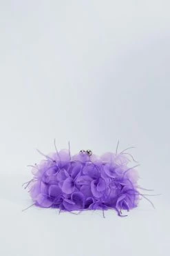 Alternative view of Flower & Feather Bag And Corsage 2 Piece Set