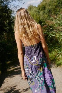 Paisley Print Halter Neck Maxi Dress 6 Paisley Print Halter Neck Maxi Dress -Nasty Gal Sales Store Sales womens purple paisley print halter neck maxi dress 2