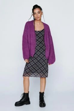 Premium Oversized Wool Cardigan
