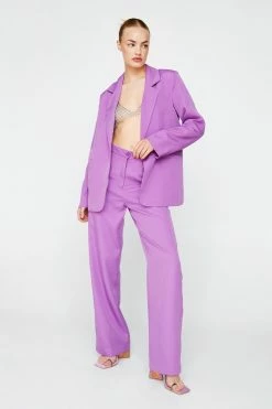 Premium Wide Leg Tailored Pants