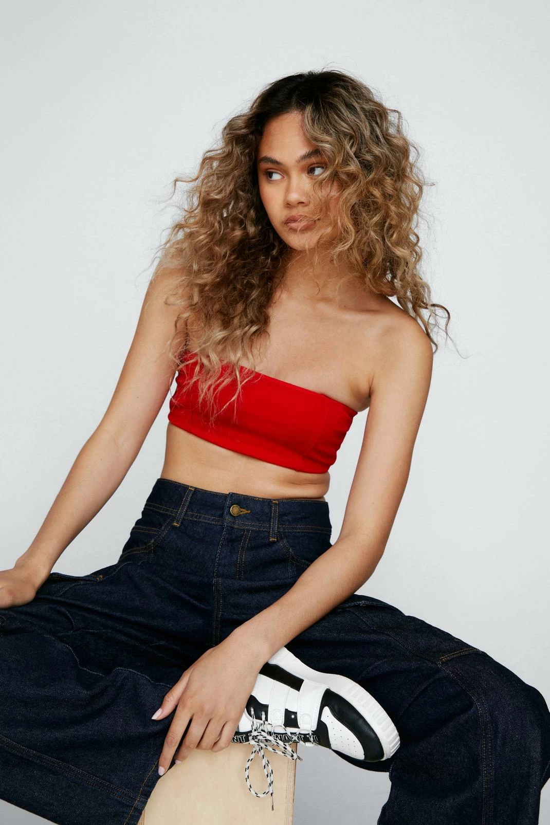 Bandeau Bralette Crop Top 7 Bandeau Bralette Crop Top - Image 7
