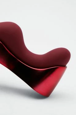 Metallic Rechargeable Seated Vibrator 9 Metallic Rechargeable Seated Vibrator -Nasty Gal Sales Store Sales womens red metallic rechargeable seated vibrator 2