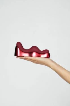 Metallic Rechargeable Seated Vibrator 13 Metallic Rechargeable Seated Vibrator -Nasty Gal Sales Store Sales womens red metallic rechargeable seated vibrator 3