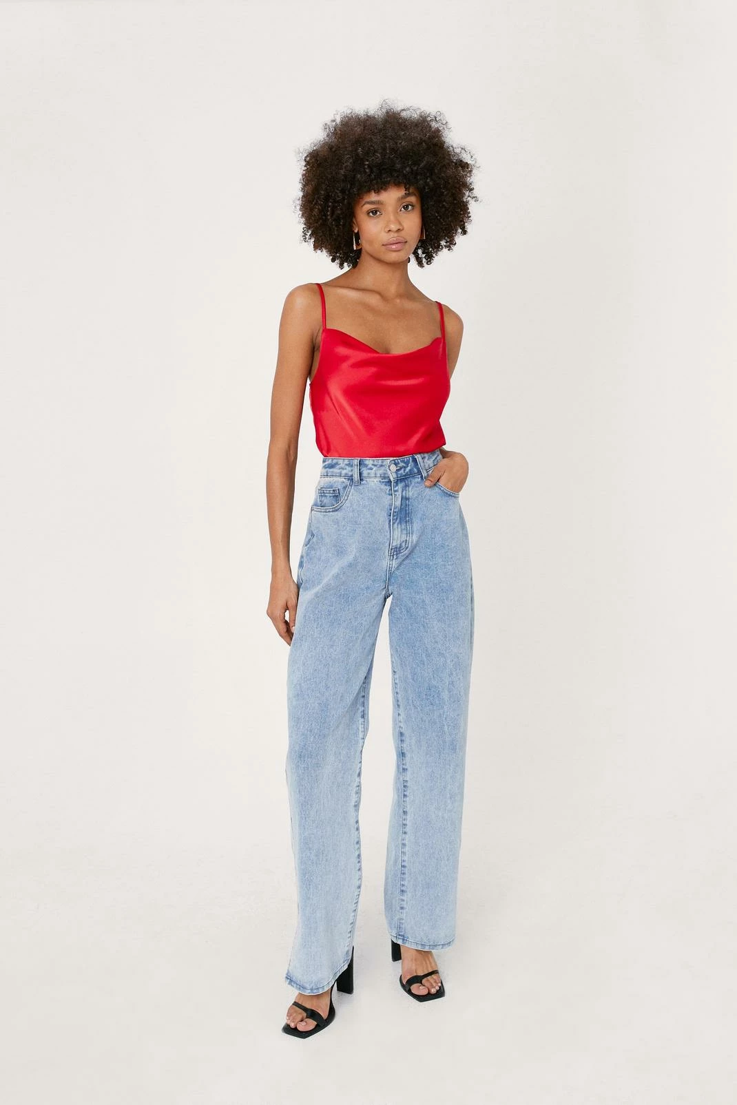 Satin Cowl Neck Cami 1 Satin Cowl Neck Cami