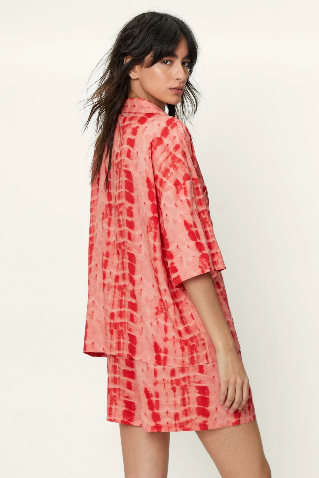 Tie Dye Short Sleeve Resort Shirt 3 Tie Dye Short Sleeve Resort Shirt - Image 3