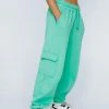 Tab Detail Utility Sweatpants