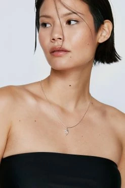 Silver Plated Star Friendship Necklace Set