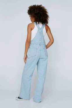 Wide Leg Denim Overalls -Nasty Gal Sales Store Sales womens vintage20blue wide leg denim overalls 2