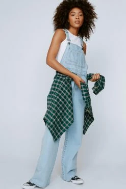 Wide Leg Denim Overalls -Nasty Gal Sales Store Sales womens vintage20blue wide leg denim overalls 3