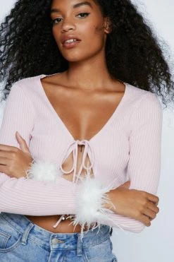 Double Row Feather Wrist Cuffs -Nasty Gal Sales Store Sales womens white double row feather wrist cuffs 1 3