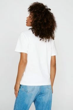 Short Sleeve Cotton T-Shirt -Nasty Gal Sales Store Sales womens white short sleeve cotton t shirt 2