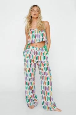 Surf Board Crop Top Two Piece -Nasty Gal Sales Store Sales womens white surf board crop top two piece 3